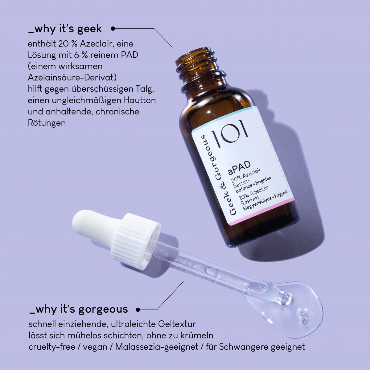 101 aPAD - 20% Azelaic Derivative Serum