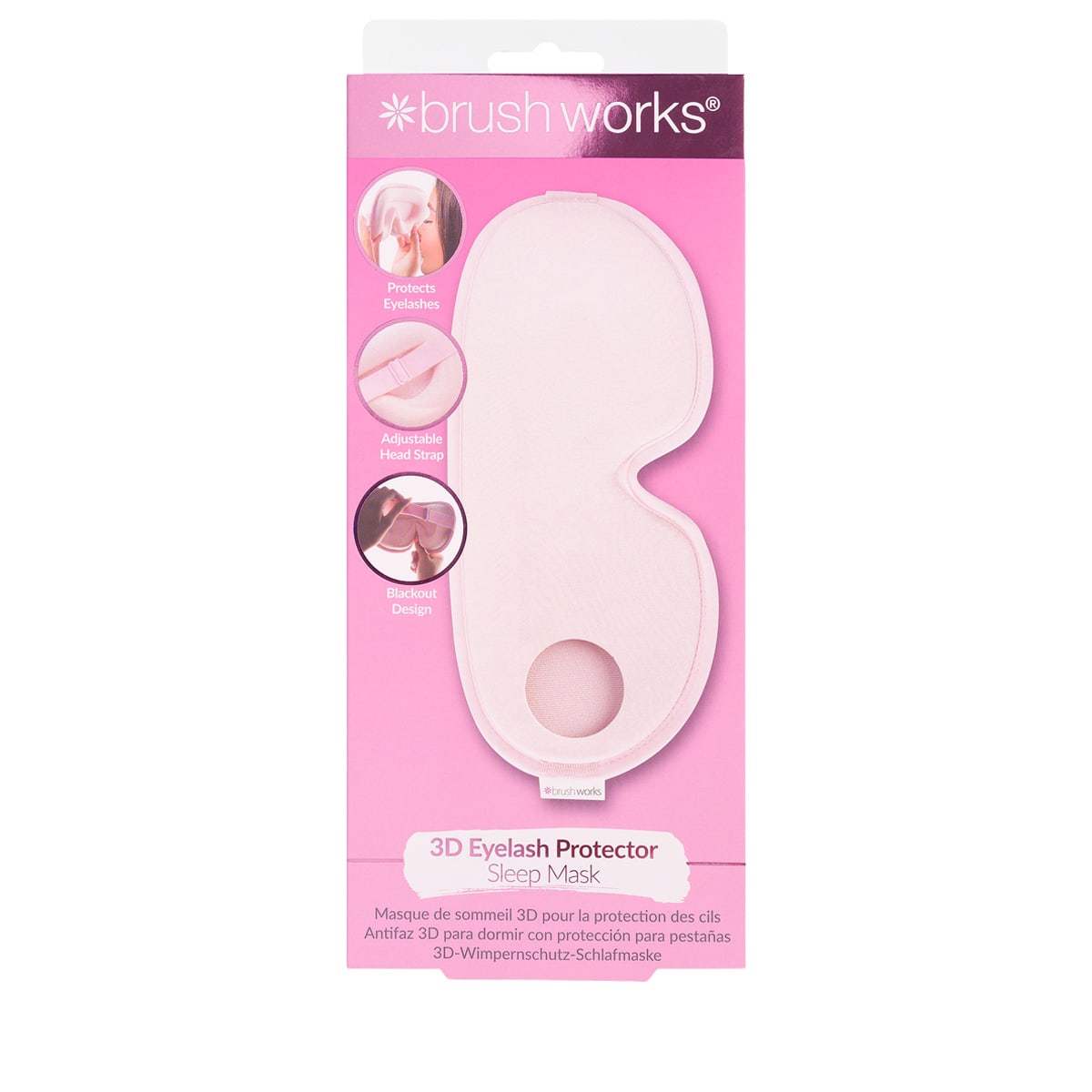 3D Eyelash Protector Sleep Mask