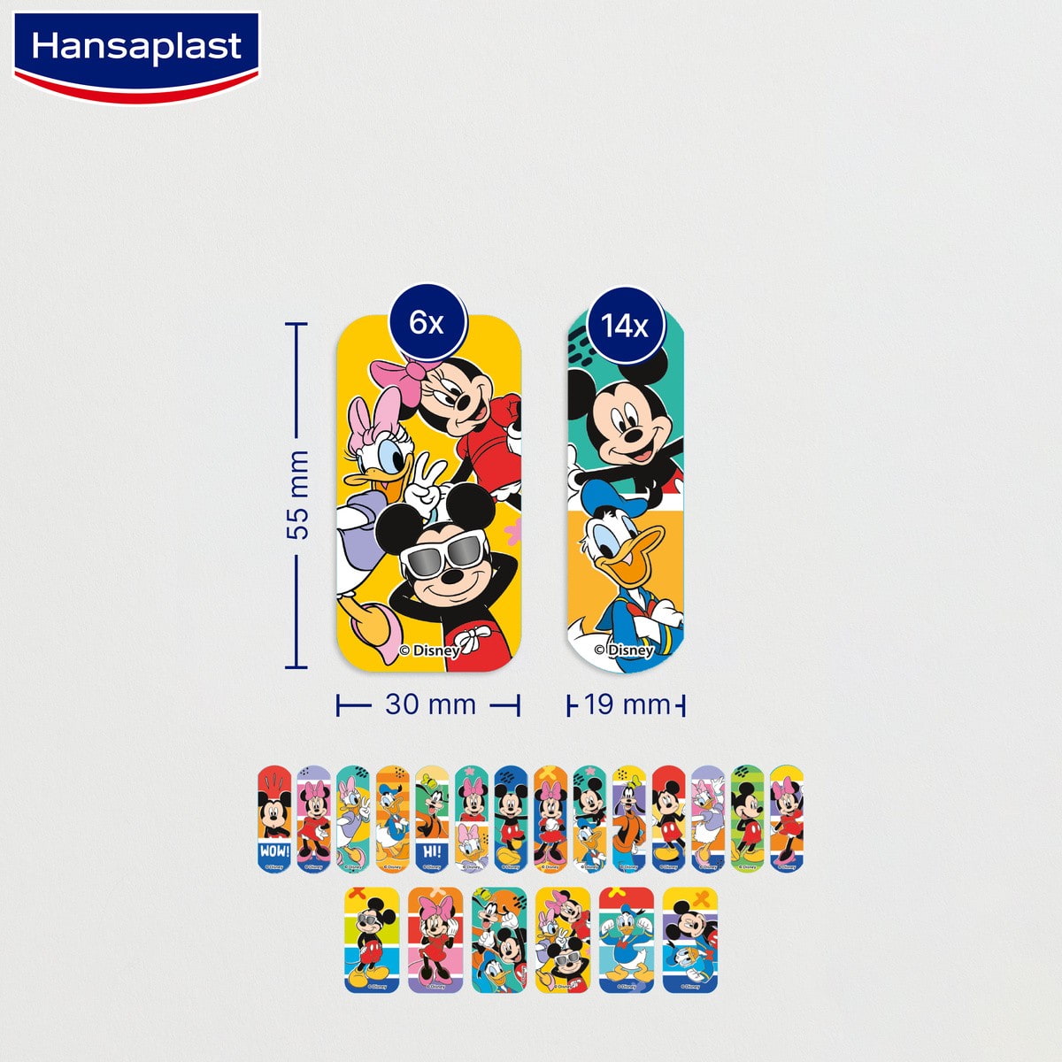 Mickey & Friends Pansements pour Enfants