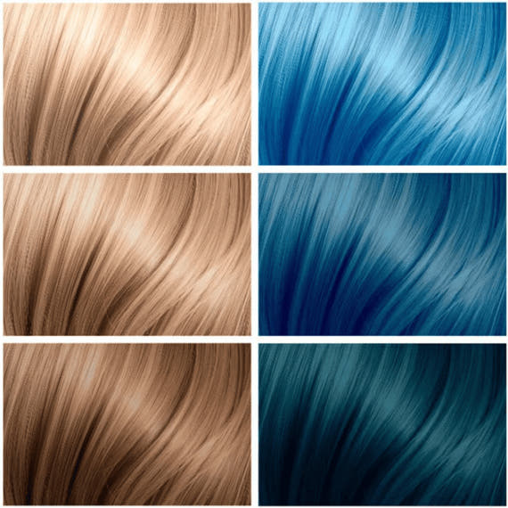 Cream Cobalt Blue