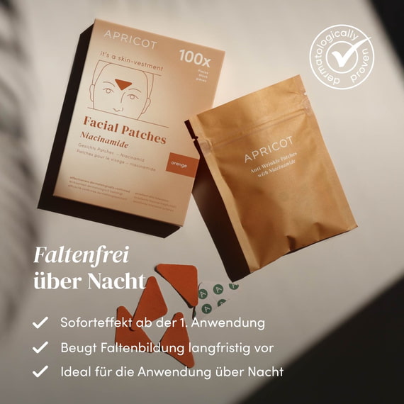 Gesicht Patches mit Niacinamid