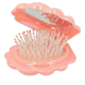 Set De Brosses À Cheveux Coquillage - Rose