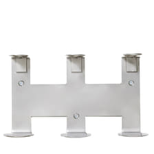 Wall Holder for three - 500 ml - Stainless
