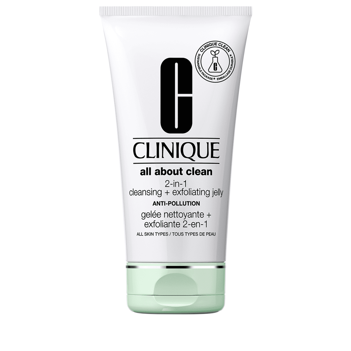 2-in-1 Cleanser + Exfoliating Jelly Anti-Pollution