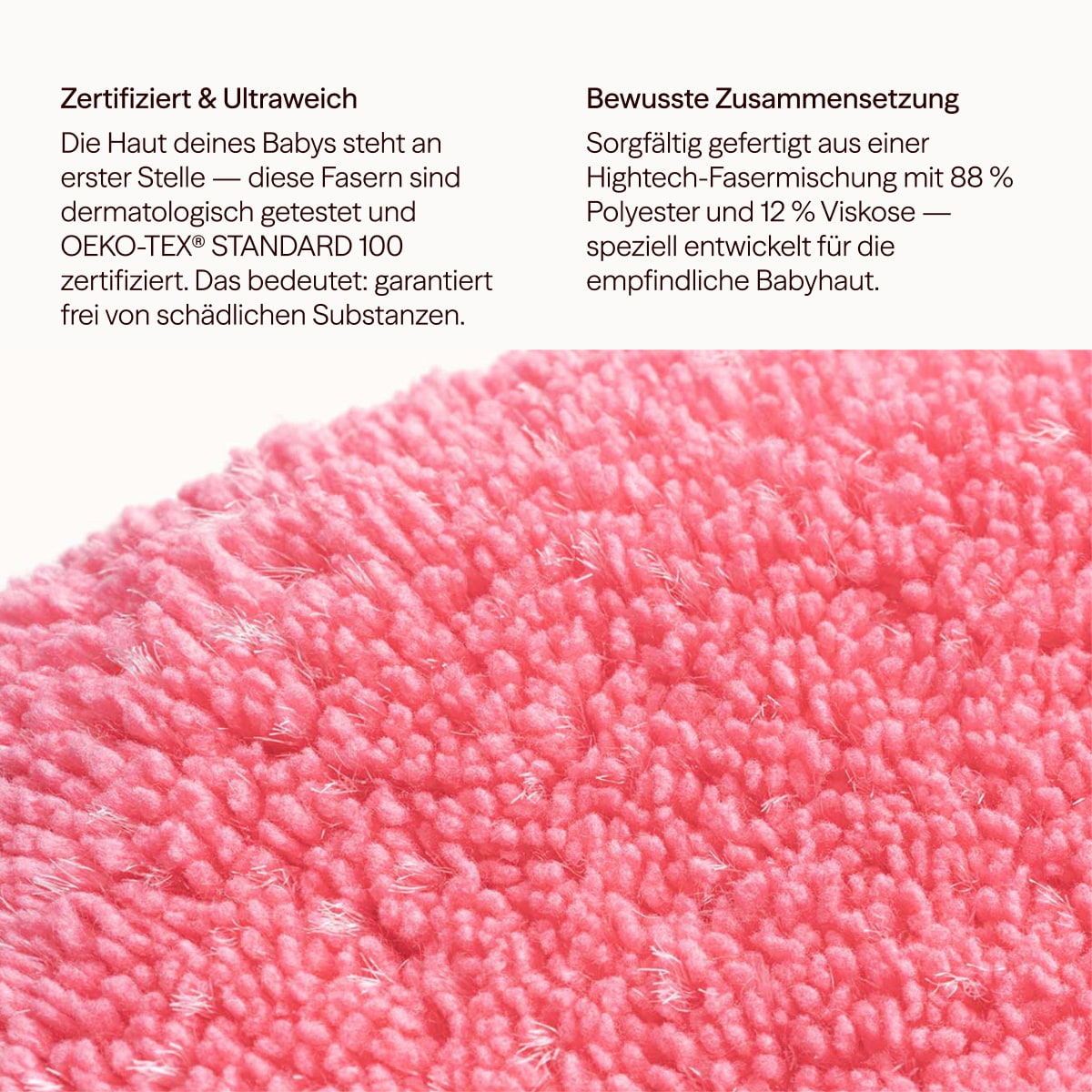 Wiederverwendbare Baby- & Kinderwaschpads - 2er Set