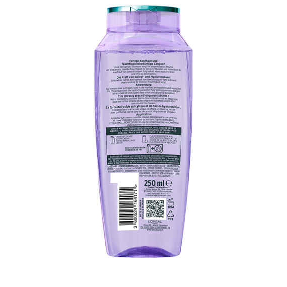 Hydra Hyaluronic Pure 72H Entfettendes Shampoo
