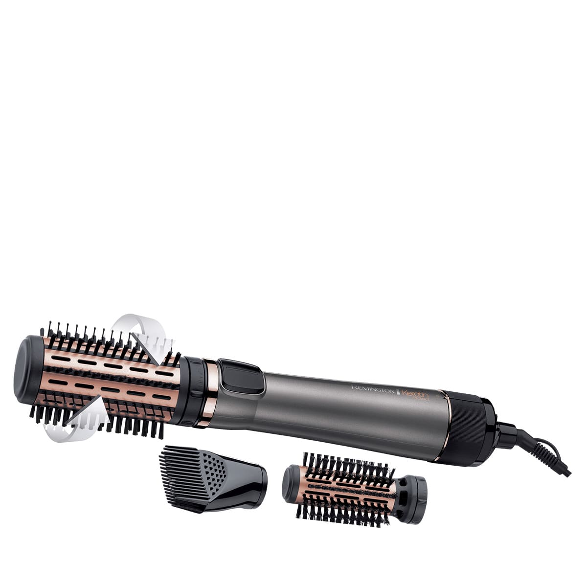AS8810 Warmluftbürste Keratin Protect rotierend