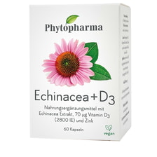 Echinacea + Vitamin D3 Kapseln – 60 Stk.