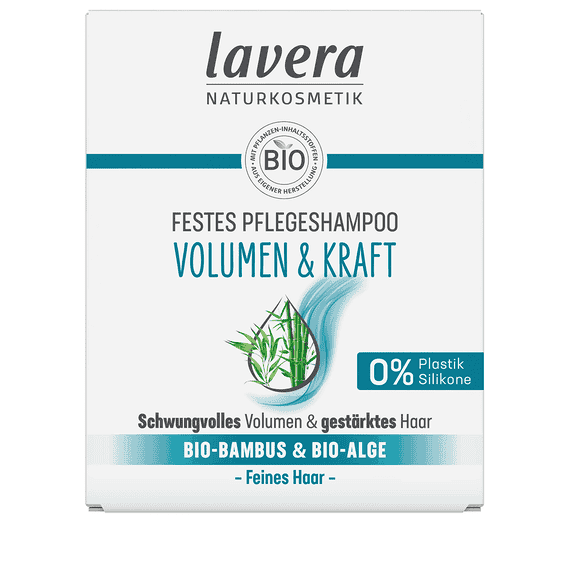 Festes Pflegeshampoo Volumen & Kraft