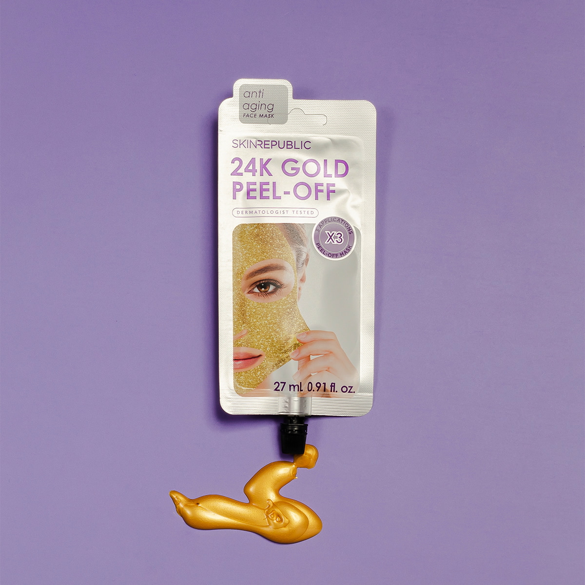 Masque Visage Peel-Off Or 24C