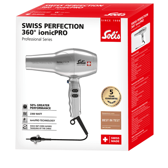 Swiss Perfection 360° ionicPro Silver Type 440 - Cable Length 3 m
