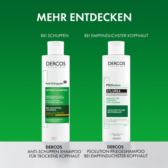 Beruhigendes Pflegeshampoo gegen trockene juckende Kopfhaut