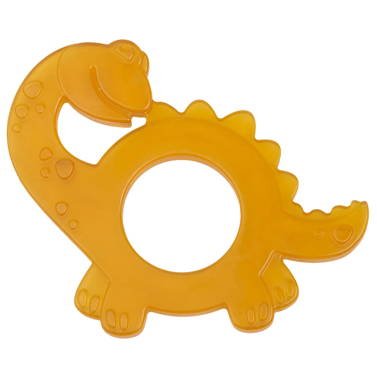 Natural Rubber Teething Ring Dinosaur