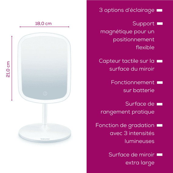 Miroir Maquillage Éclairé BS 47