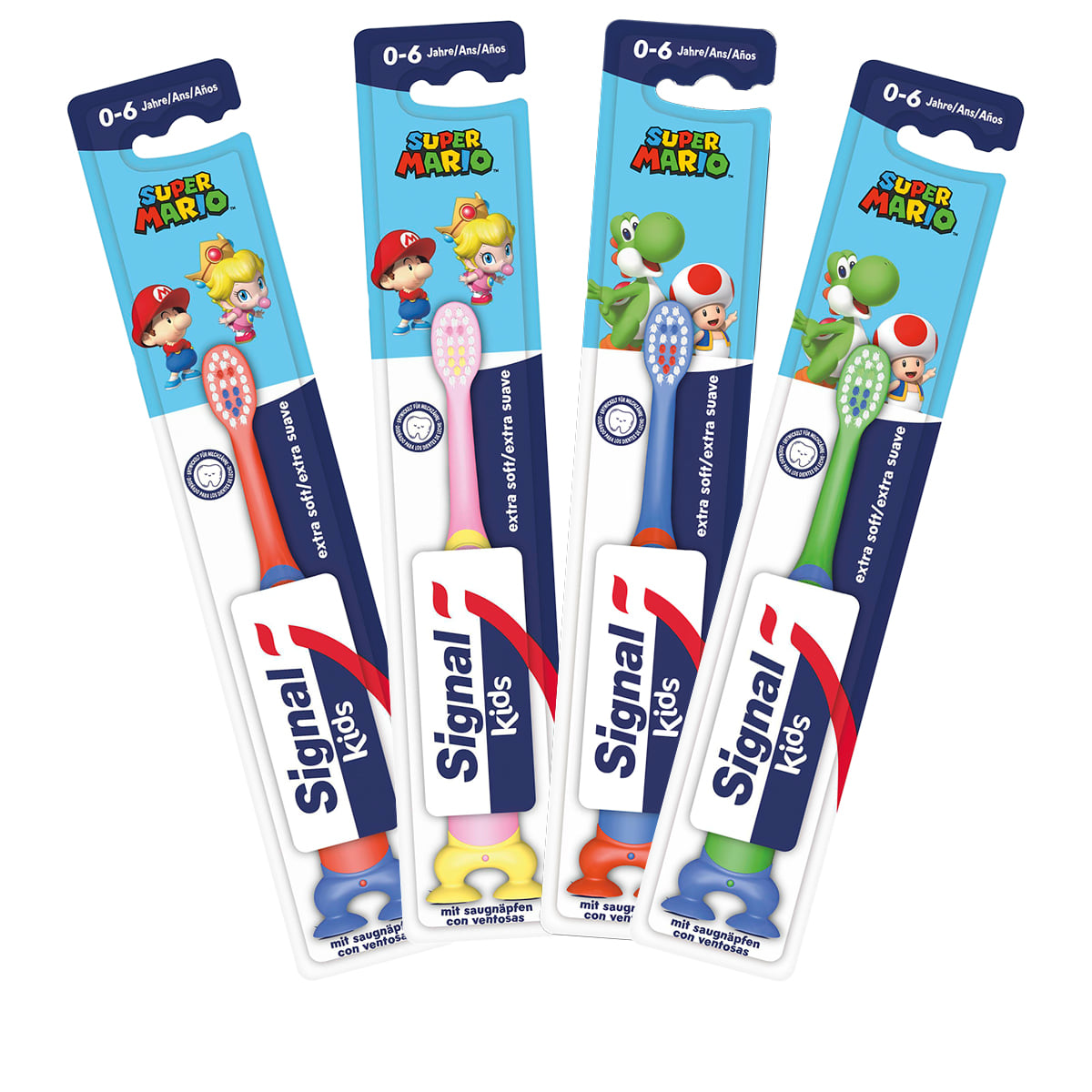 Kids Toothbrush Extra Soft 0–6 Years - 1 Pc.