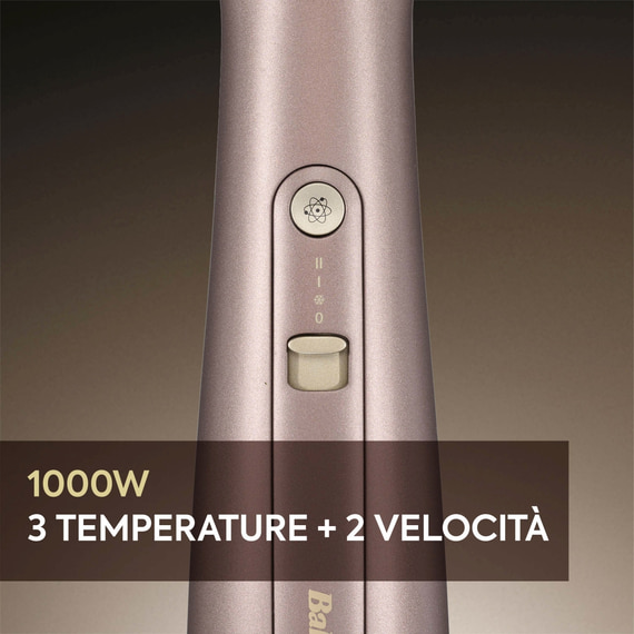 Spazzola ad Aria Air Power Volume AS95CHE