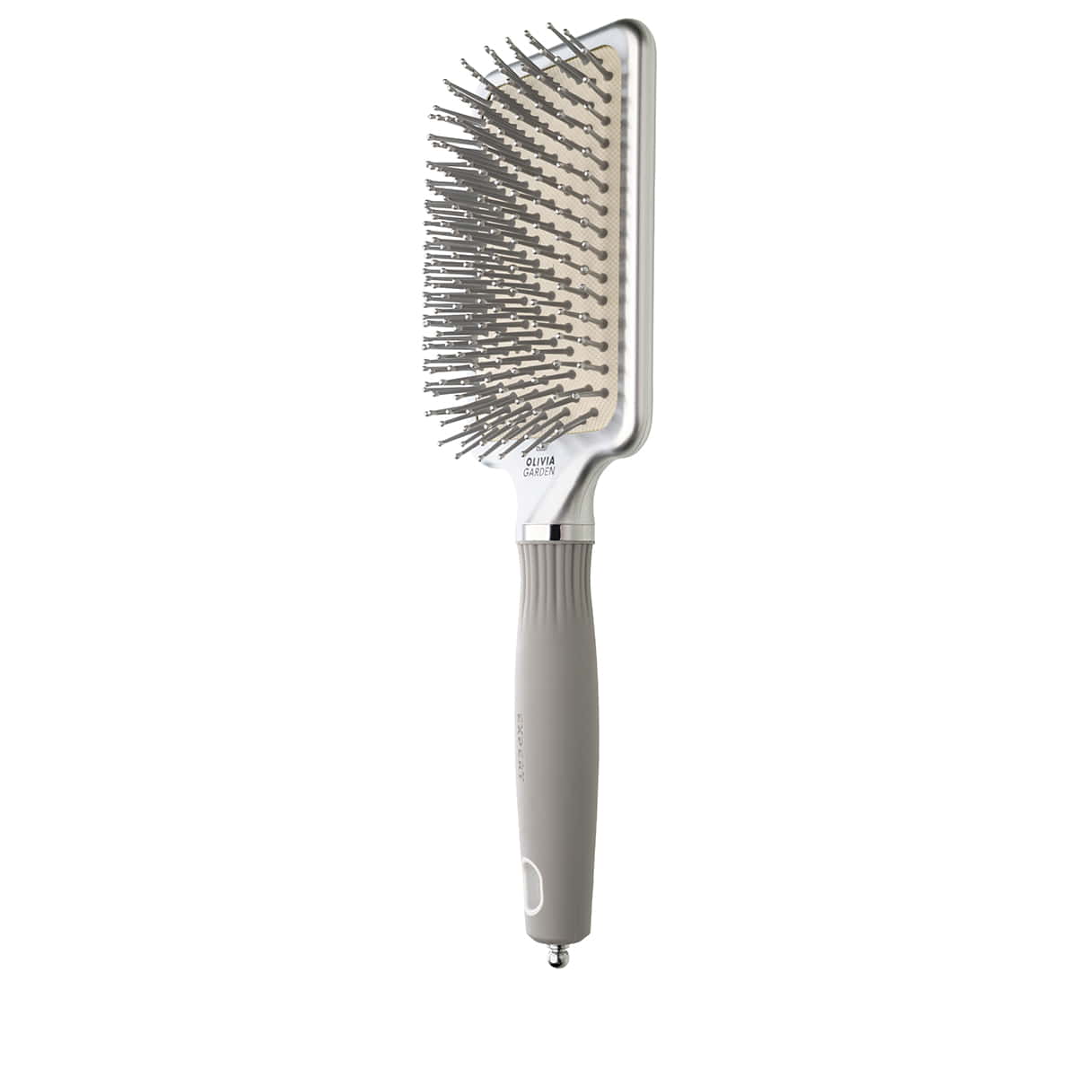 Expert Care Rectangular Nylon Bristles Silver L