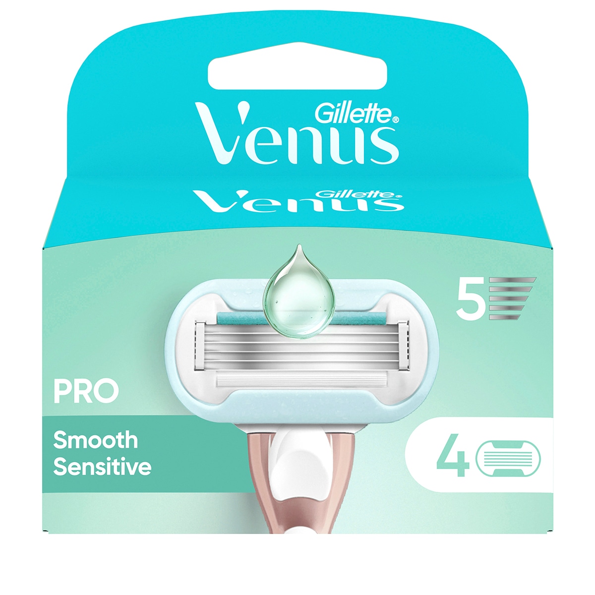 Pro Smooth Sensitive Lames Système Lot de 4