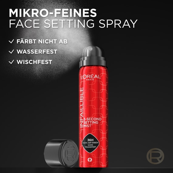 Setting Spray: 3-Second Setting Mist