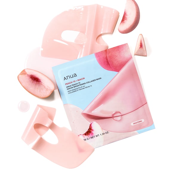 Peach 70 Niacin Brightening Collagen Mask