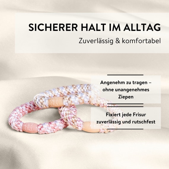 Hair tie, multicolored, 3 pcs.