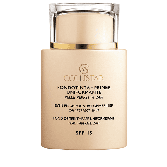 Collistar - Even Finish Foundation & Primer 24h - Even Finish Foundation & Primer 24h - 3 sand - 30 ml