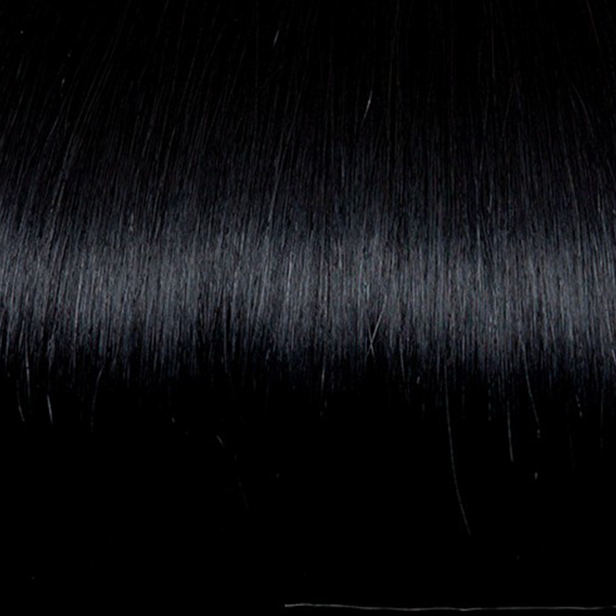 Full Head Extensions 50/55 cm - 1B, Black