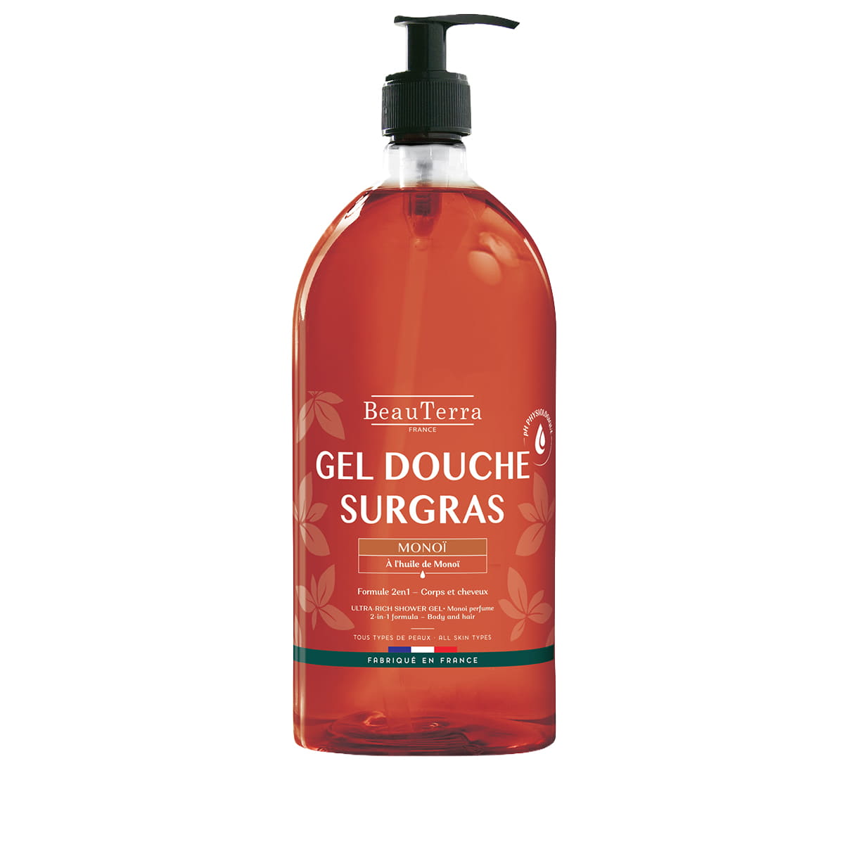 Gel douche nourrissant au monoï 