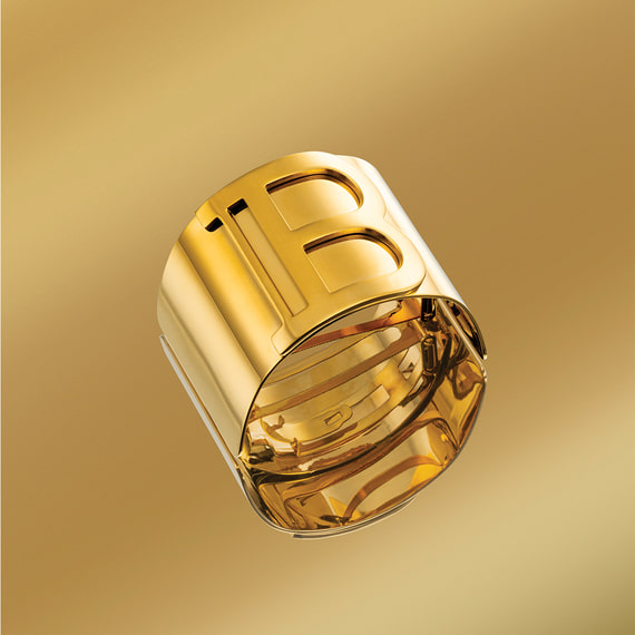 Balmain HC Gold Plated Clip L Logo
