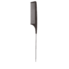 Pettine con manico ad ago carbonio