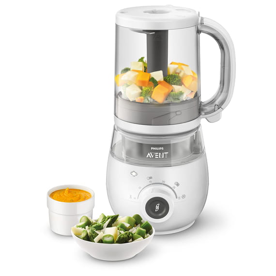 Cuocivapore e frullatore 4 in 1 premium