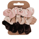 Scrunchie Yoga - Rosa, Nude, Marrone Scuro