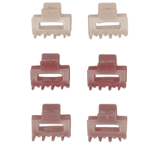 Klemme - Beige, Rosa, Lila