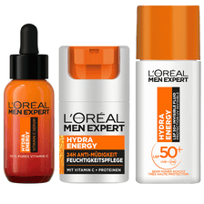 Hydra Energy 3 Step Skincare routine