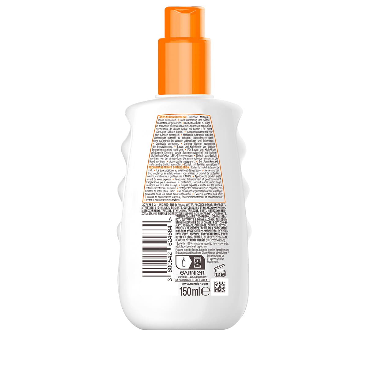 Hydra Protect+ Spray solaire 24h SPF 50