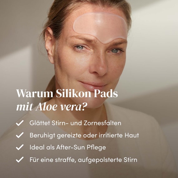 Wiederverwendbares Stirn Pad mit Aloe Vera