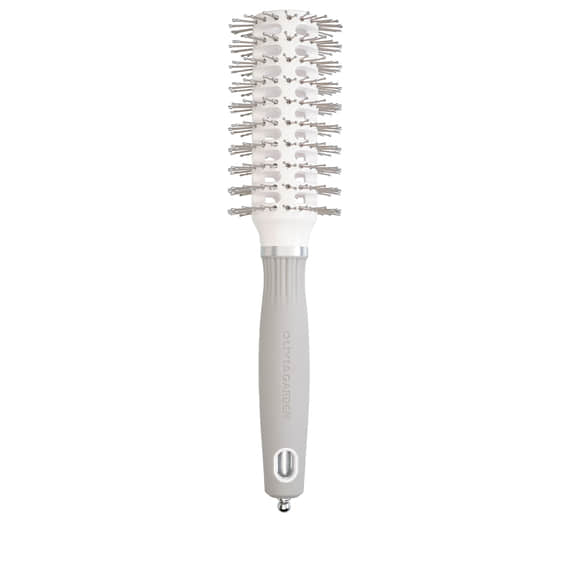Expert Blowout Vent Double Bristles White&Grey 30