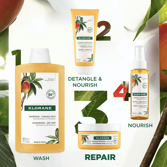 Nourishing Hair Mask for Dry Hair with Mango