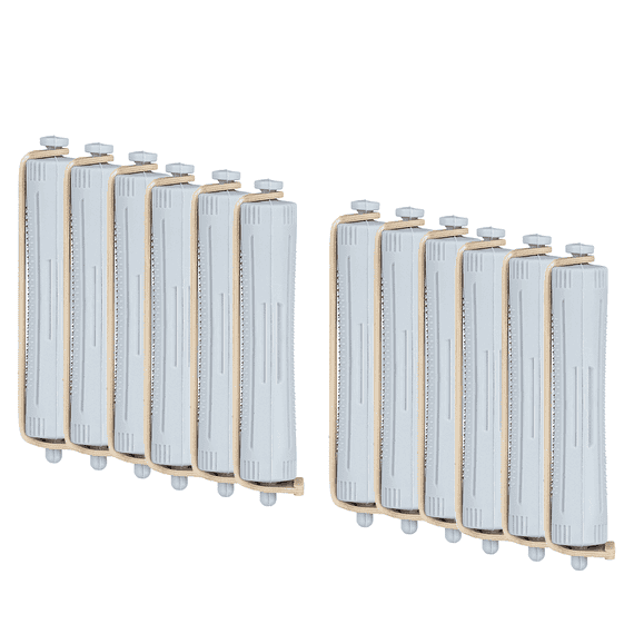 Bigoudis FPS 2 gris clair 13 mm (12 pcs.)