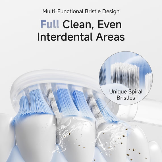 Wave Pro Electric Toothbrush Aluminium Alloy Silver