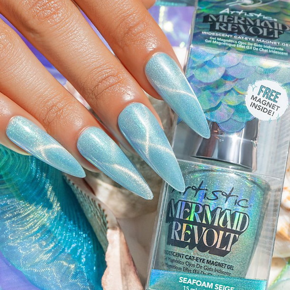 Mermaid Revolt Cat-Eye Gel-Nagellack