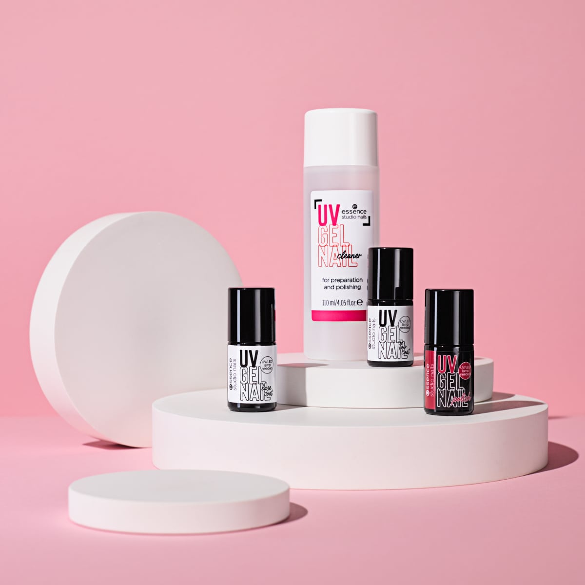 UV Gel Nail Starter Set - 01 Red