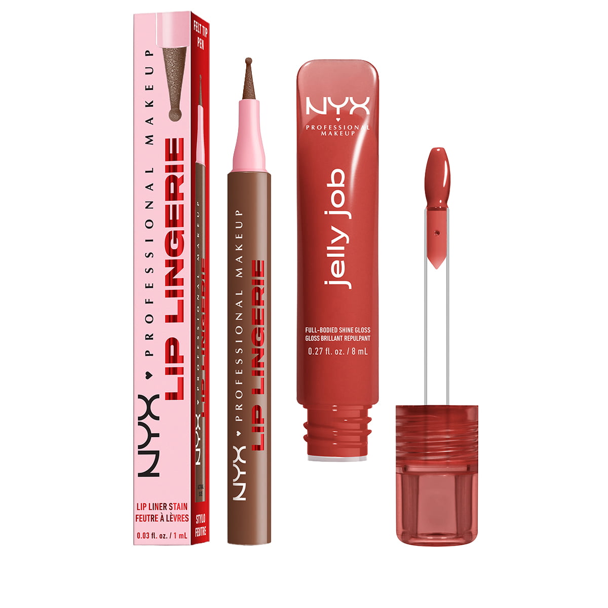 Set Jelly Job & Lip Lingery Jelly Filled