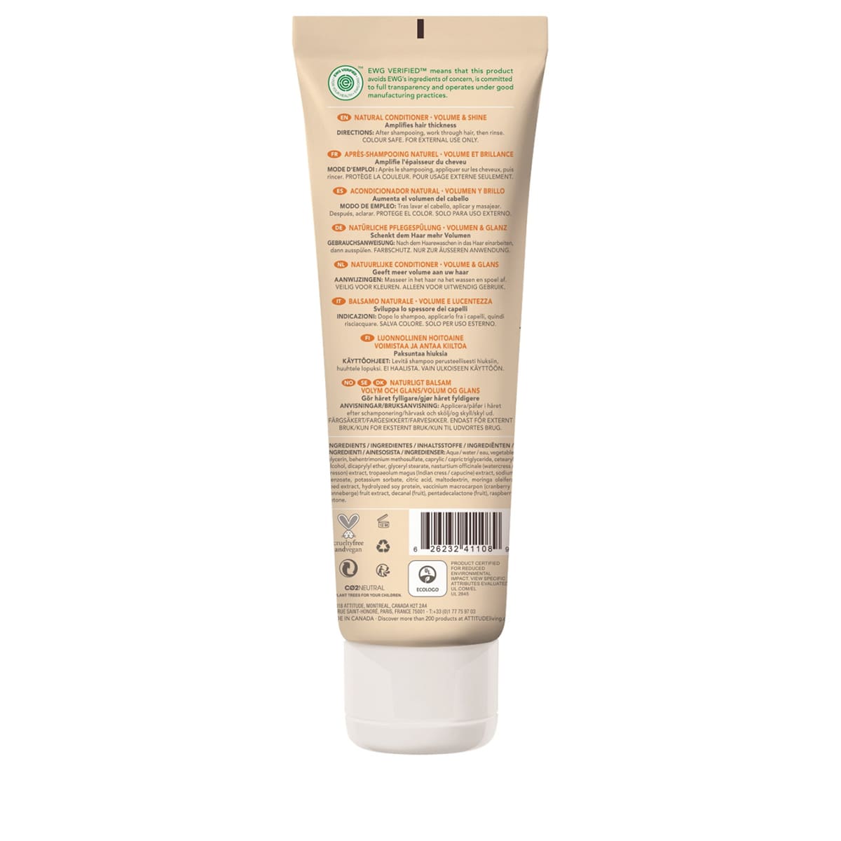 Balsamo naturale volume & lucentezza