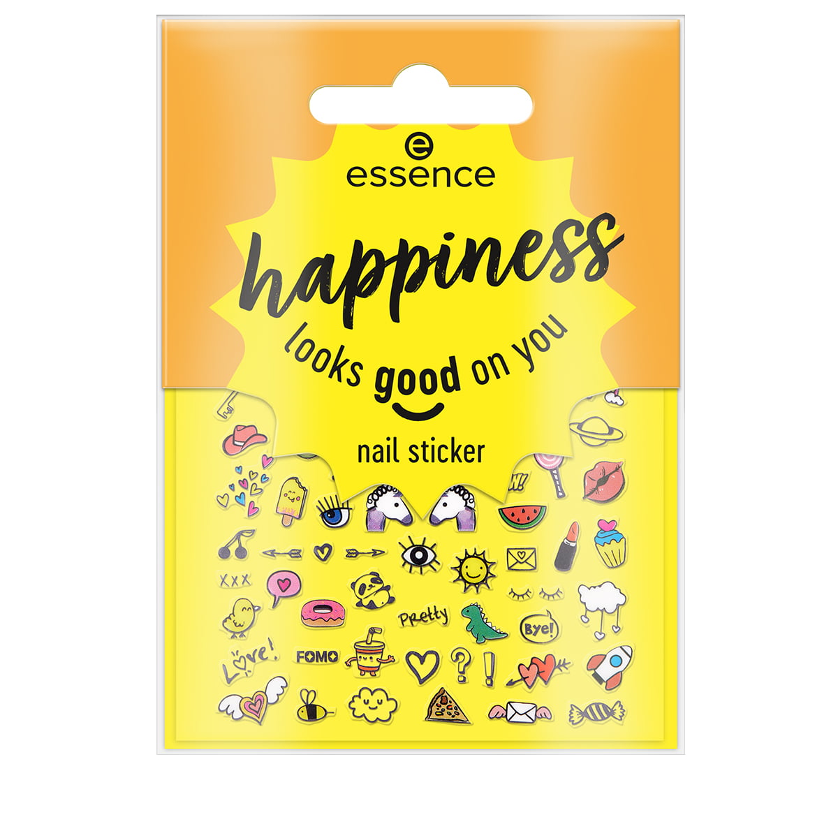 Happiness Looks Good On You Nail Sticker