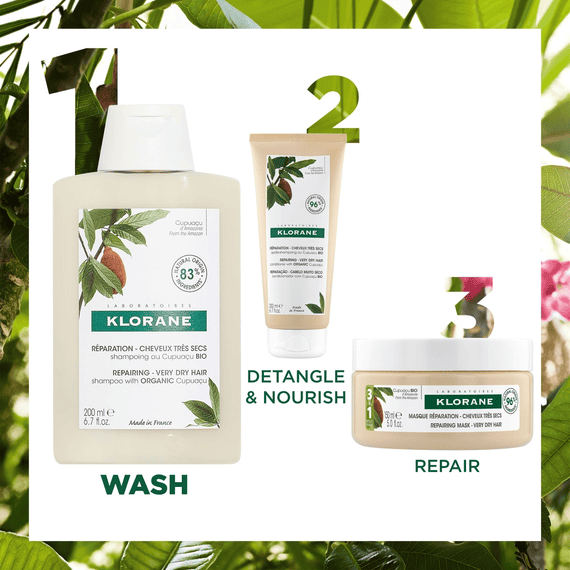Shampooing Réparateur pour Cheveux Très Secs et Abîmés