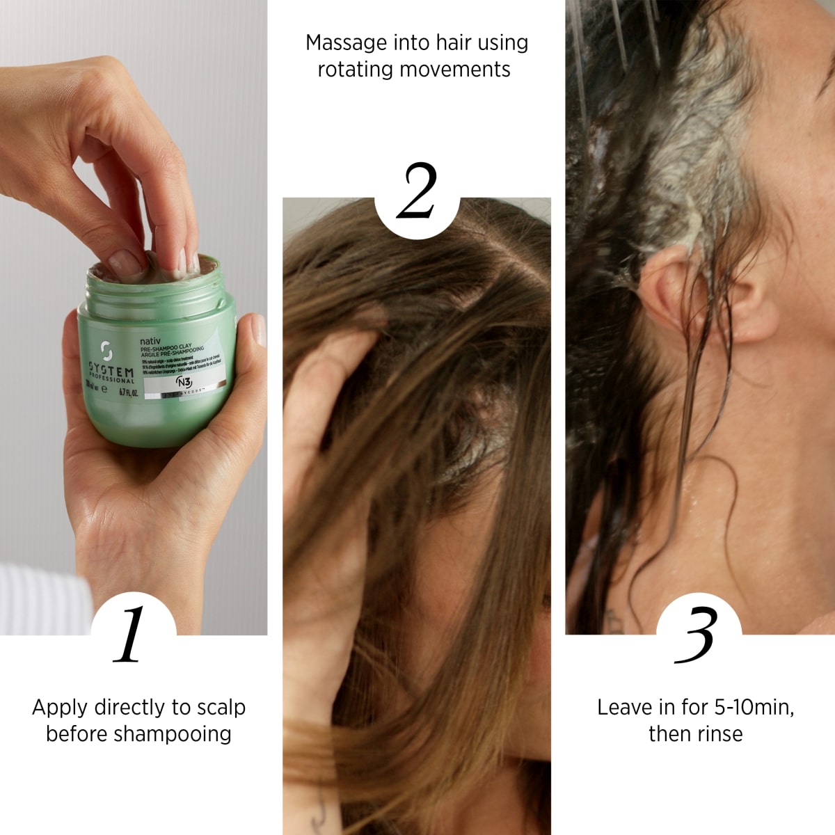 Pre-Shampoo Clay