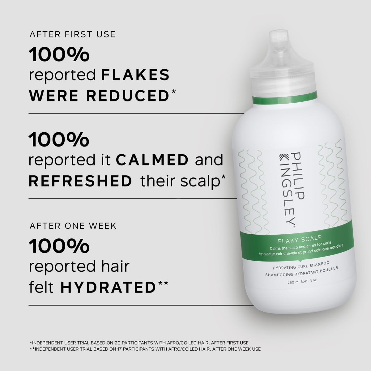 Flaky Itchy Scalp Hydrating Curl Anti-Dandruff Shampoo