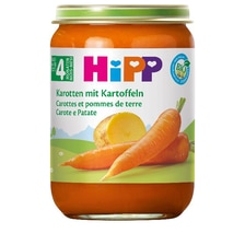 Organic Early Carrots with Potatoes