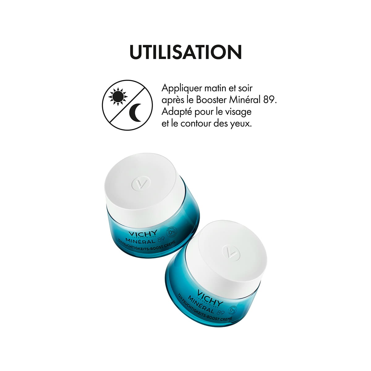 Crème Boost d'hydratation 72H pour la peau normale